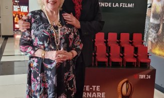 IMAGINI de colecţie cu o revedere emoţionantă la Festivalul TIFF de la Cluj: Corina Chiriac şi Florin Piersic / "Ne ştim cu bucurie de 60 de ani&