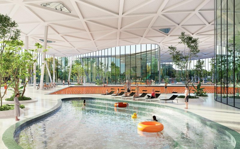 SPA și tobogane de AQUAPARK. Băile Someșeni vor deveni atracția balneară a Clujului