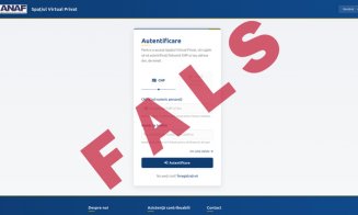Un site fals imită identitatea ANAF şi are ca scop colectarea ilegală de date personale ale utilizatorilor