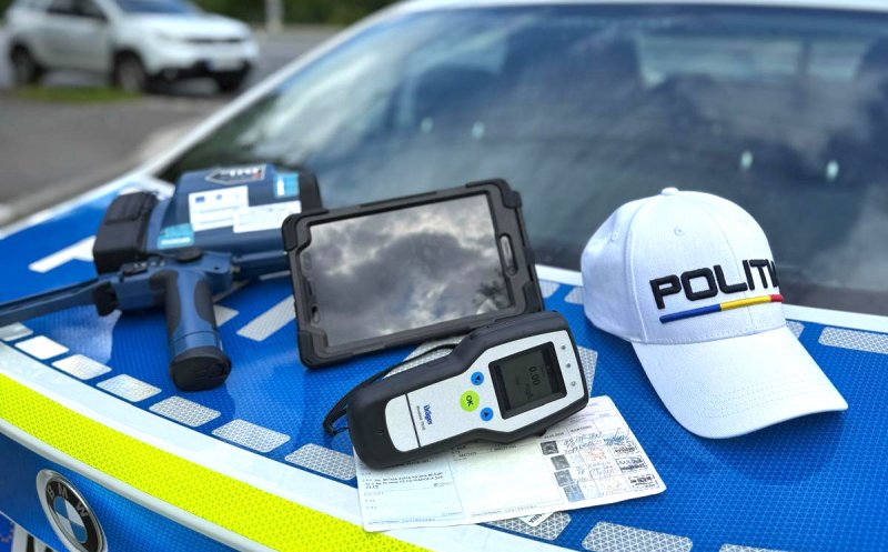 Polițiștii clujeni, la vânătoare de șoferi drogați sau băuți: Azi, operațiunea „Marathon”