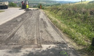 Reparații importante pe un nou drum județean din Cluj