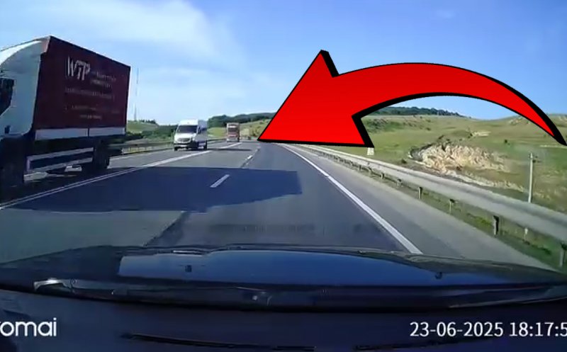 Centura Vâlcele - Apahida, şoferie fără jenă pe CONTRASENS!!! / "Permis anulat pe viață!"
