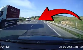 Centura Vâlcele - Apahida, şoferie fără jenă, pe CONTRASENS!!! / "Permis anulat pe viață!"