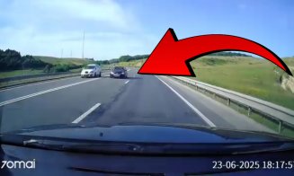 Centura Vâlcele - Apahida, şoferie fără jenă, pe CONTRASENS!!! / "Permis anulat pe viață!"
