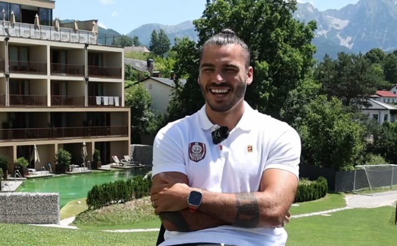 Karlo Muhar, încântat de revenirea la CFR Cluj. Ce obiective are mijlocașul în noul sezon
