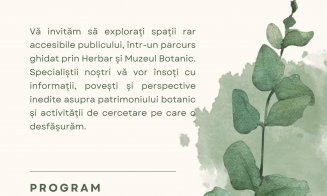 Grădina Botanică din Cluj-Napoca a împlinit 100 de ani / Astăzi este “Ziua Porților Deschise – colecțiile științifice”