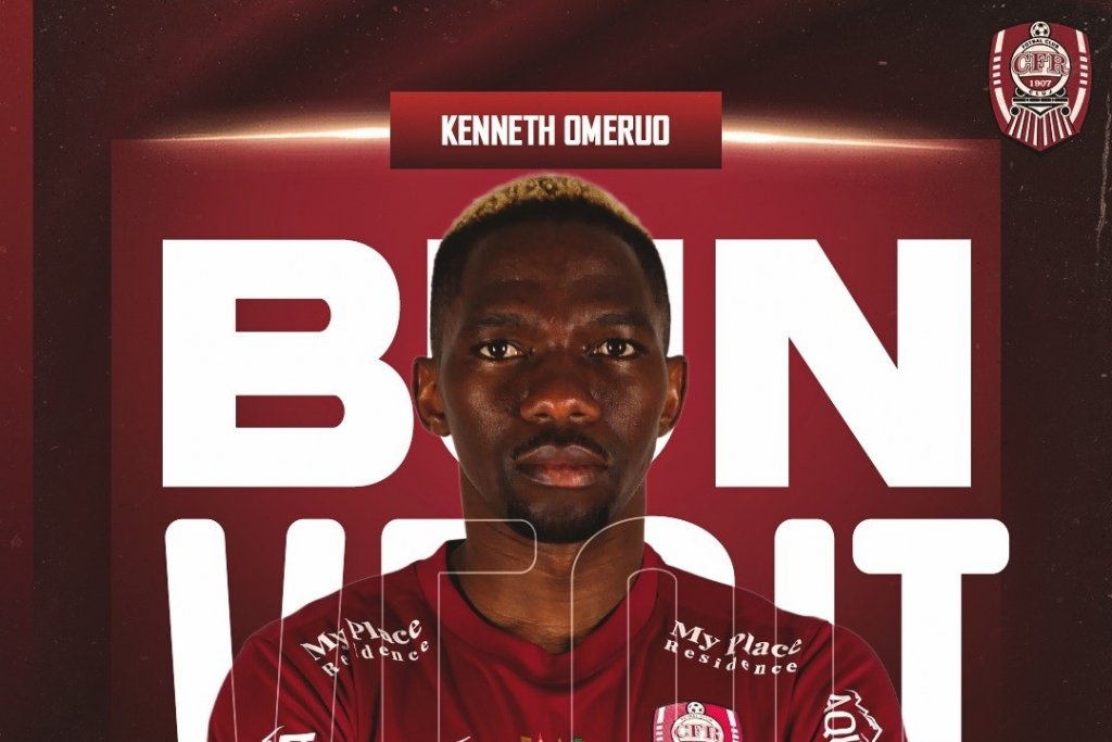 Internaționalul nigerian a semnat cu "feroviarii". CFR Cluj și-a prezentat oficial cel mai nou jucător