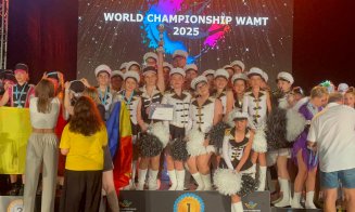 Majoretele din Cluj, campioane mondiale! Salbă de medalii în Cehia şi coregrafii etalon în acest stil de dans