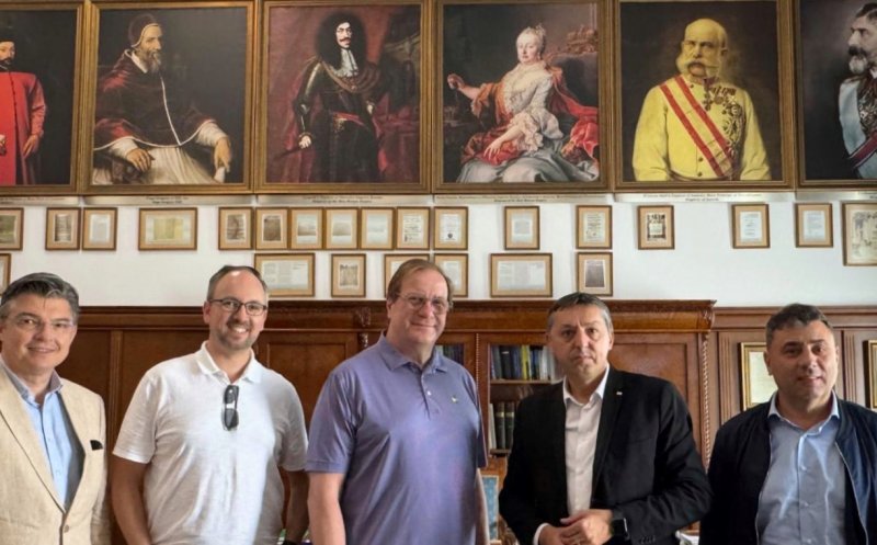 Daniel David s-a întâlnit la Cluj cu președintele Atlantic Council din Washington