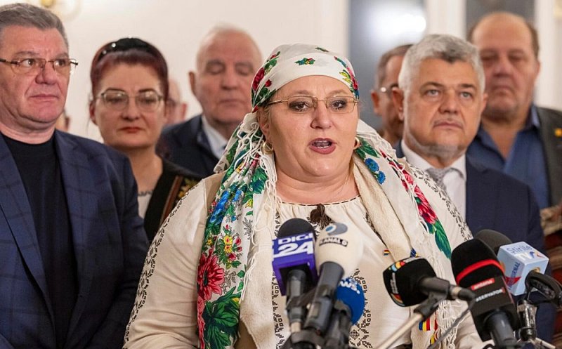 Diana Șoșoacă și-a desființat propriul grup parlamentar S.O.S. după ce a exclus 3 ”trădători” din partid