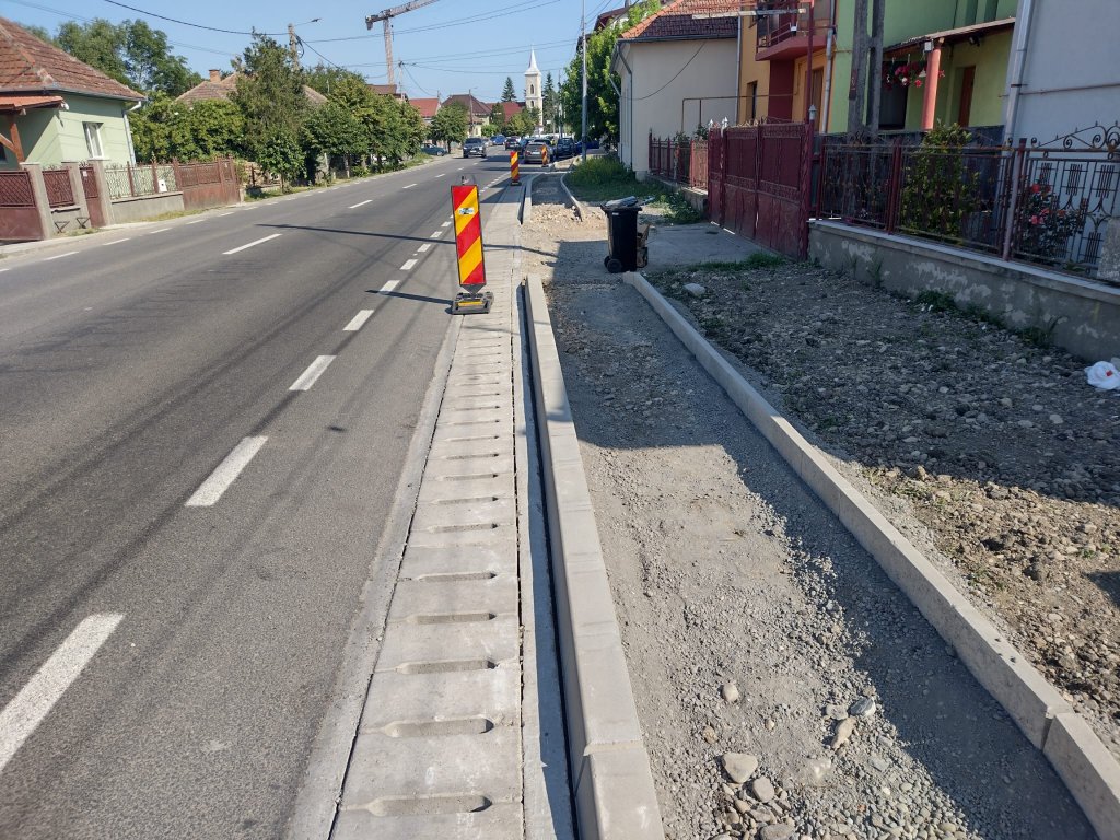 Lucrări importante derulate de CJ Cluj pe raza localității Chinteni