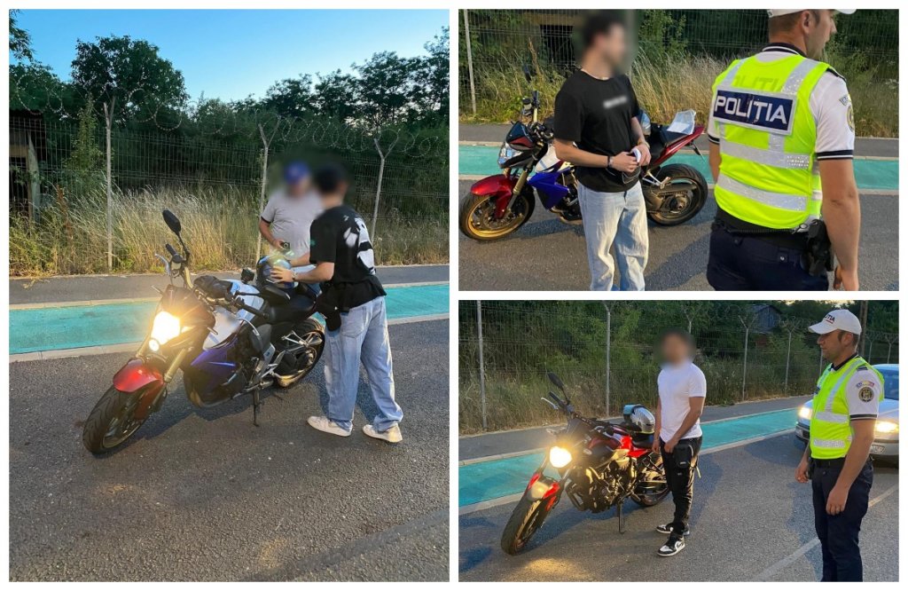 Poliția Cluj intensifică controalele în trafic: Sute de motocicliști au fost luați în vizor în ultima săptămână