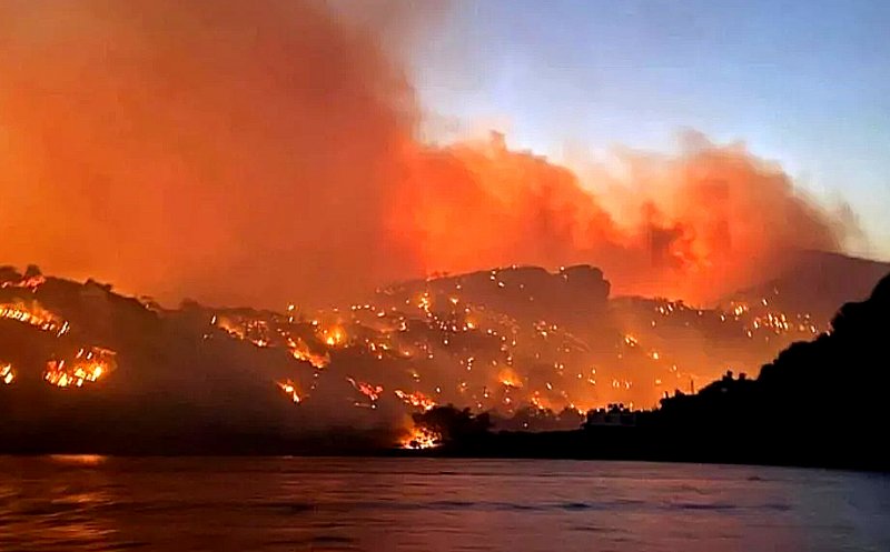 Atenționare de călătorie MAE pentru Grecia - risc de incendii