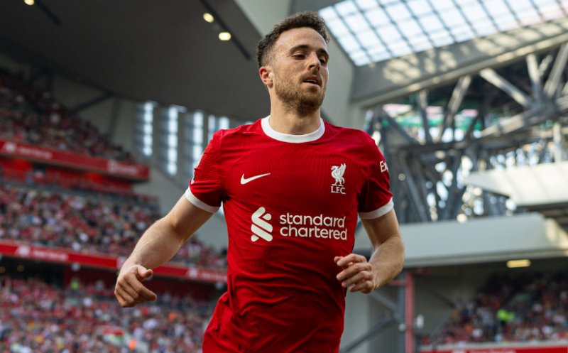 Tragedie în fotbal. Diogo Jota, jucătorul lui Liverpool, a murit într-un accident
