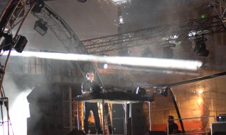 Show impresionant cu DJ Padre Guilherme, în fața catedralei din Cipariu Cluj-Napoca