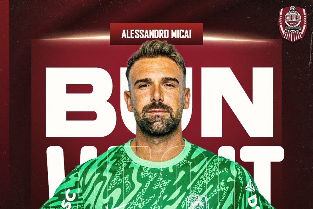 Concurență pentru Otto Hindrich. CFR Cluj și-a prezentat noul portar