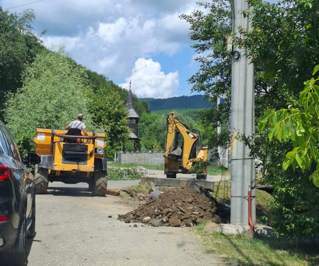 Un nou drum județean din Cluj a intrat în reparații. Ce lucrări se vor face