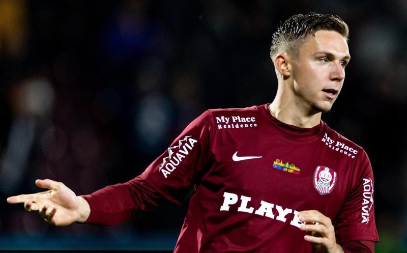 Louis Munteanu ar fi refuzat să mai joace pentru CFR Cluj. Reacția conducerii din Gruia