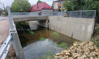 Pod nou dat în folosință într-o localitate din județul Cluj. A costat 2 milioane de lei