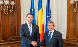 Mircea Abrudean l-a primit la Senat pe președintele Parlamentului Rep Moldova: „Continuăm să lucrăm împreună în domenii importante”