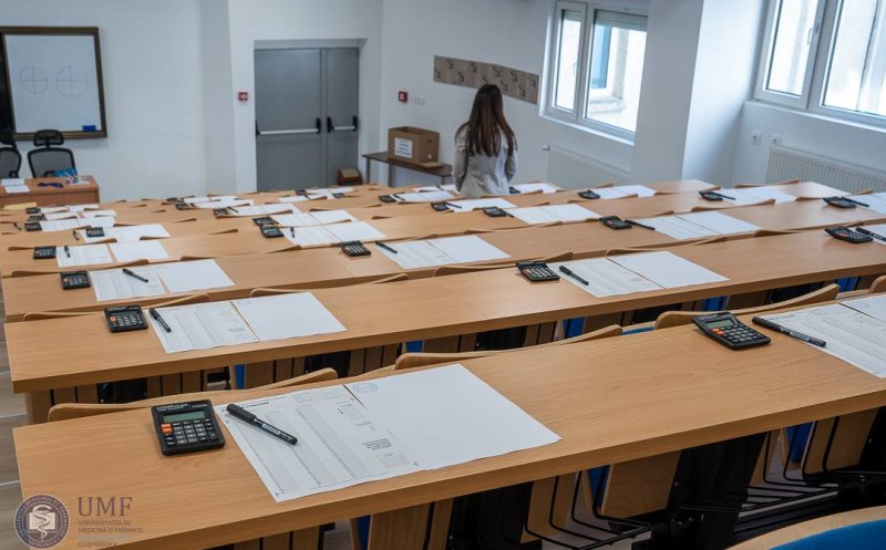 Admitere 2025 UMF Cluj. Peste 1.000 de candidați, prezenți la examenul scris