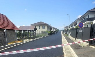 Proiect de modernizare a străzilor din Chinteni, blocat de cetățenii care nu au depus declarația de renunțare la cota-parte / Anunțul ”primăriței de fier”