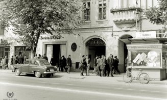 Instantaneu din Piața Unirii, în anii 1960-1970