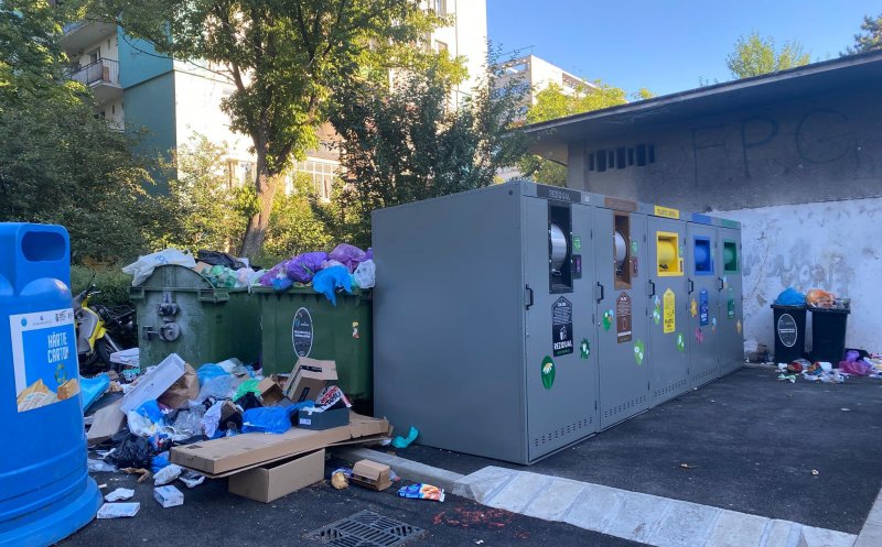 Cluj-Napoca: La pubele noi, tot NĂRAVURI vechi :(