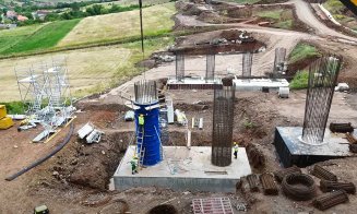 IMAGINI de pe Autostrada Transilvania: Viaductele de pe Lotul Nădășelu – Zimbor au primit Autorizația de Construire (etapa I) / Scoase din contractul cu UMB şi preluate de Ozaltin
