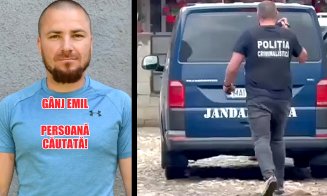 Descinderi la o locaţie din Cluj la apropiaţi ai criminalului Emil Gânj, care e de negăsit de 10 zile / A plănuit crima în detaliu