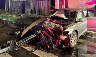 ACCIDENT în Cluj-Napoca în cursul nopţii. 5 victime transportate la spital
