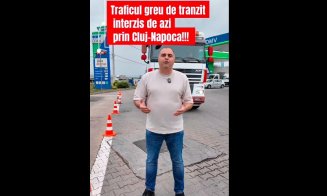 Traficul greu, INTERZIS prin Cluj-Napoca. Viceprimarul Tarcea a testat noul traseu, împreună cu șofer cu 30 de ani de experiență