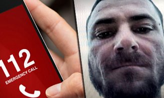 Emil Gânj, încă liber. Cea mai recentă imagine cu criminalul fugar, luată din telefonul victimei, complet diferită de cele prezentate până acum