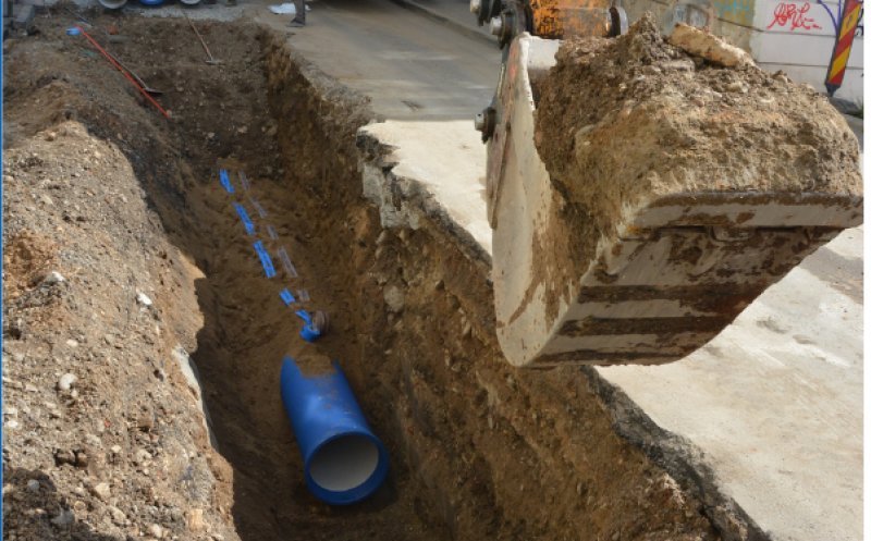 Rețele noi de apă și canalizare într-o localitate clujeană. Cât au costat lucrările