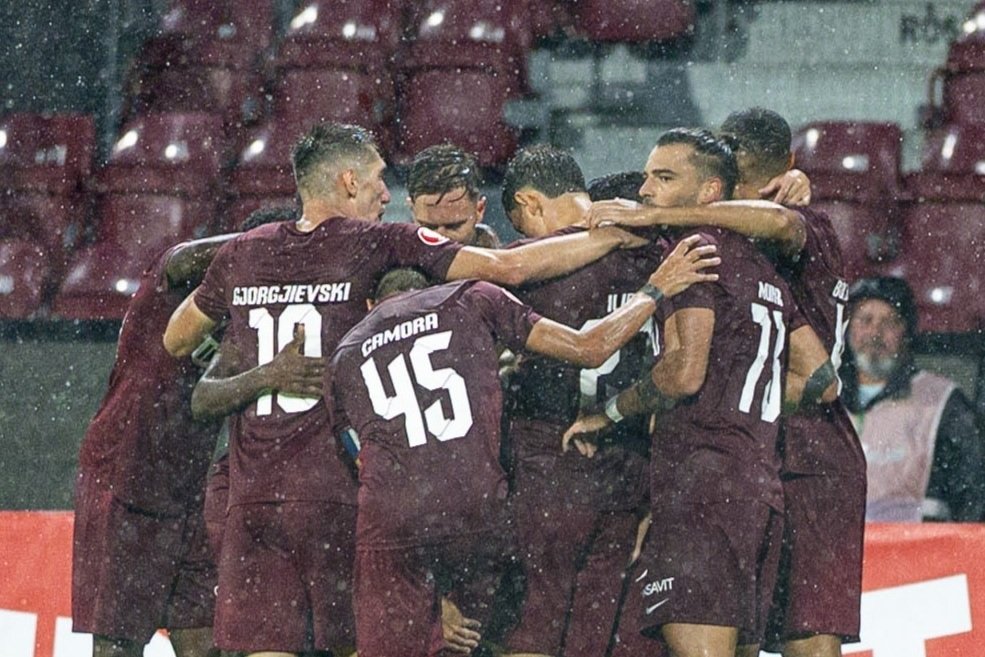 Remiză în "derby-ul vișiniu". CFR Cluj și Rapid și-au împărțit punctele în Giulești