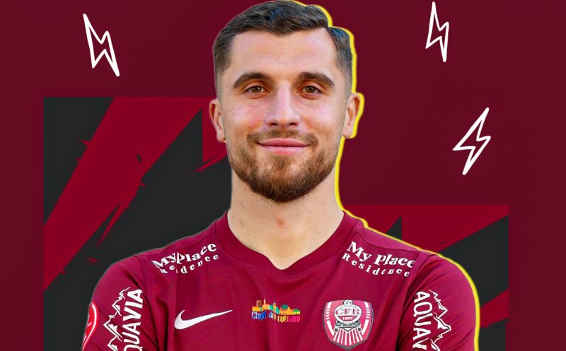 Câți bani vrea de la CFR Cluj atacantul care și-a reziliat contractul cu echipa lui Varga pentru restanțe salariale / 106 minute jucate pentru ”feroviari”, dar așteaptă verdictul FIFA