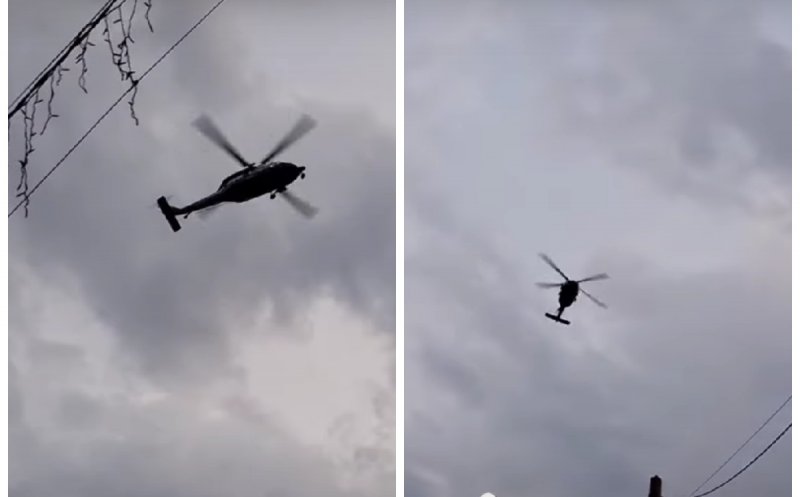 Elicoptere MAI au survolat mai multe comune din Cluj, duminică seara. Localnicii se tem că fugarul căutat pentru omor s-ar ascunde în zonă