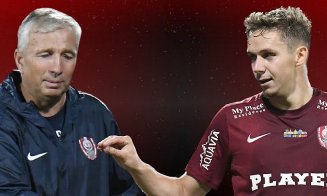 Dan Petrescu ”îl bagă în ședință” pe Louis Munteanu / Atacantul de milioane de euro a fost rezervă în toate meciurile acestui sezon