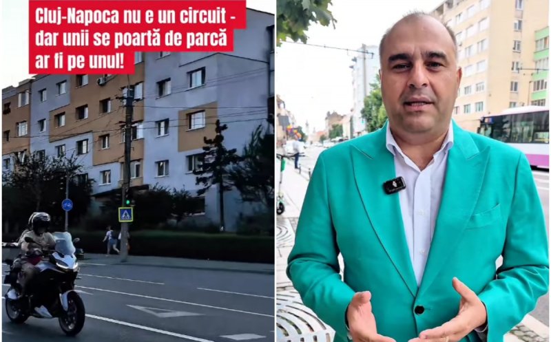 Tarcea: ''Cluj-Napoca nu este un circuit de curse. Zgomotul motocicletelor tunate, o problemă reală''