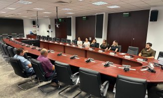 Studenți clujeni, în practică la Consiliul Județean: „Extrem de entuziaști și dornici să observe”