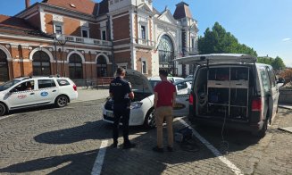 Gara din Cluj-Napoca, luată cu asalt de controale. Polițiștii au dat amenzi grele