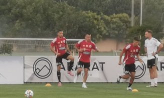 Antrenament U Cluj Armenia