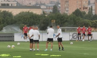 Antrenament U Cluj Armenia