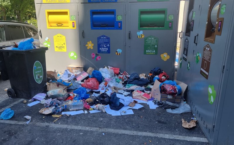 ”Oare tot Mănășturul arată așa cu noile containere? Nu se mai poate cu atâta mizerie și miros!!!”