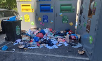 ”Oare tot Mănășturul arată așa cu noile containere? Nu se mai poate cu atâta mizerie și miros!!!”