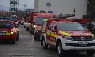 Explozie urmată de incendiu și zeci de victime: ISU Cluj declanșează Planul Roșu într-un exercițiu de amploare