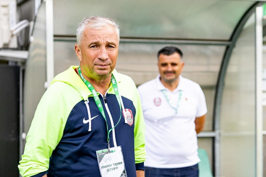 CFR a ratat un penalty, dar Petrescu nu e deranjat de rezultatul din Elveția: "Trebuie să ne mulțumim cu acest 0-0"