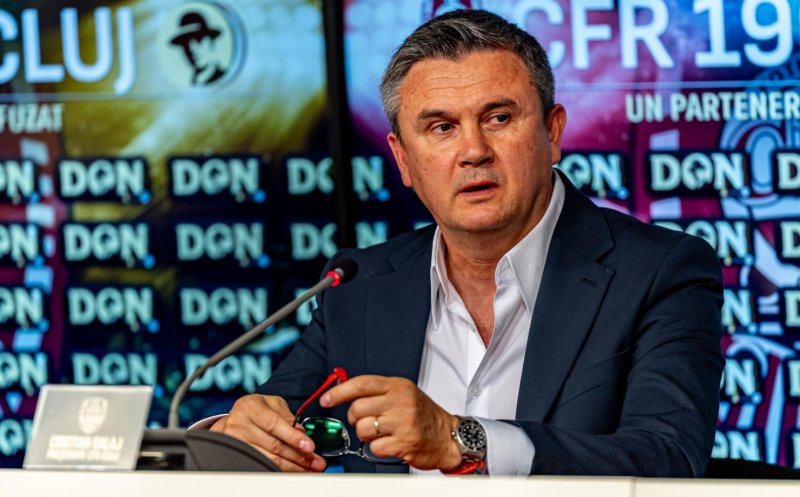 Probleme mari de lot la CFR Cluj înaintea returului cu Lugano. Anunțul lui Cristi Balaj