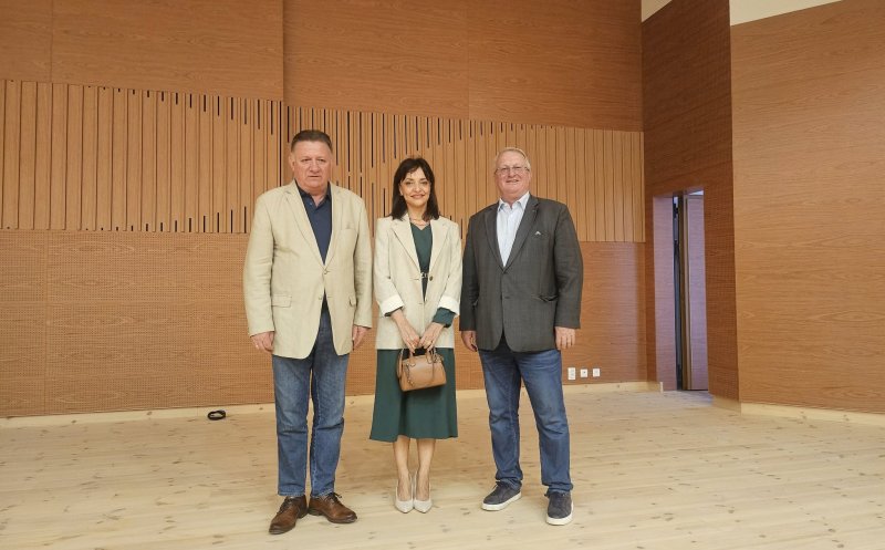 Remus Lăpușan, la viitorul sediu al Academiei Naționale de Muzică din Cluj: „Va oferi experiențe culturale la nivel mondial”