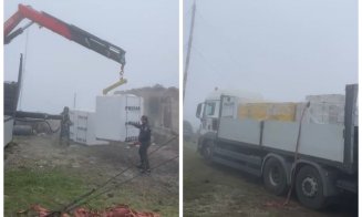 Mobilizare impresionantă pe Vlădeasa: tone de materiale duse la 1834 m altitudine pentru reconstrucția stației meteo